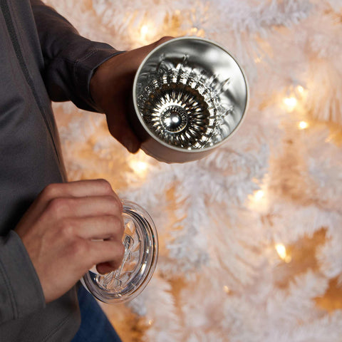 Elite Geometry Recycled Stainless Tumbler 16oz