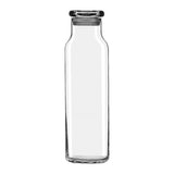 Libbey 24 oz Glass Water Bottle with Press-On Lid