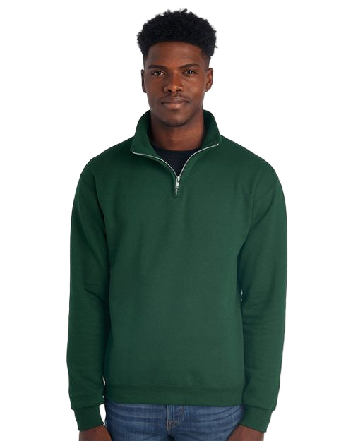 000075 Jerzees® Nublend® Cadet Collar Quarter-Zip Sweatshirt