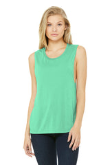 Bella+Canvas Women's Flowy Scoop Muscle Tank Top
