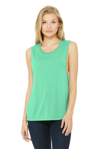 Bella+Canvas Women's Flowy Scoop Muscle Tank Top
