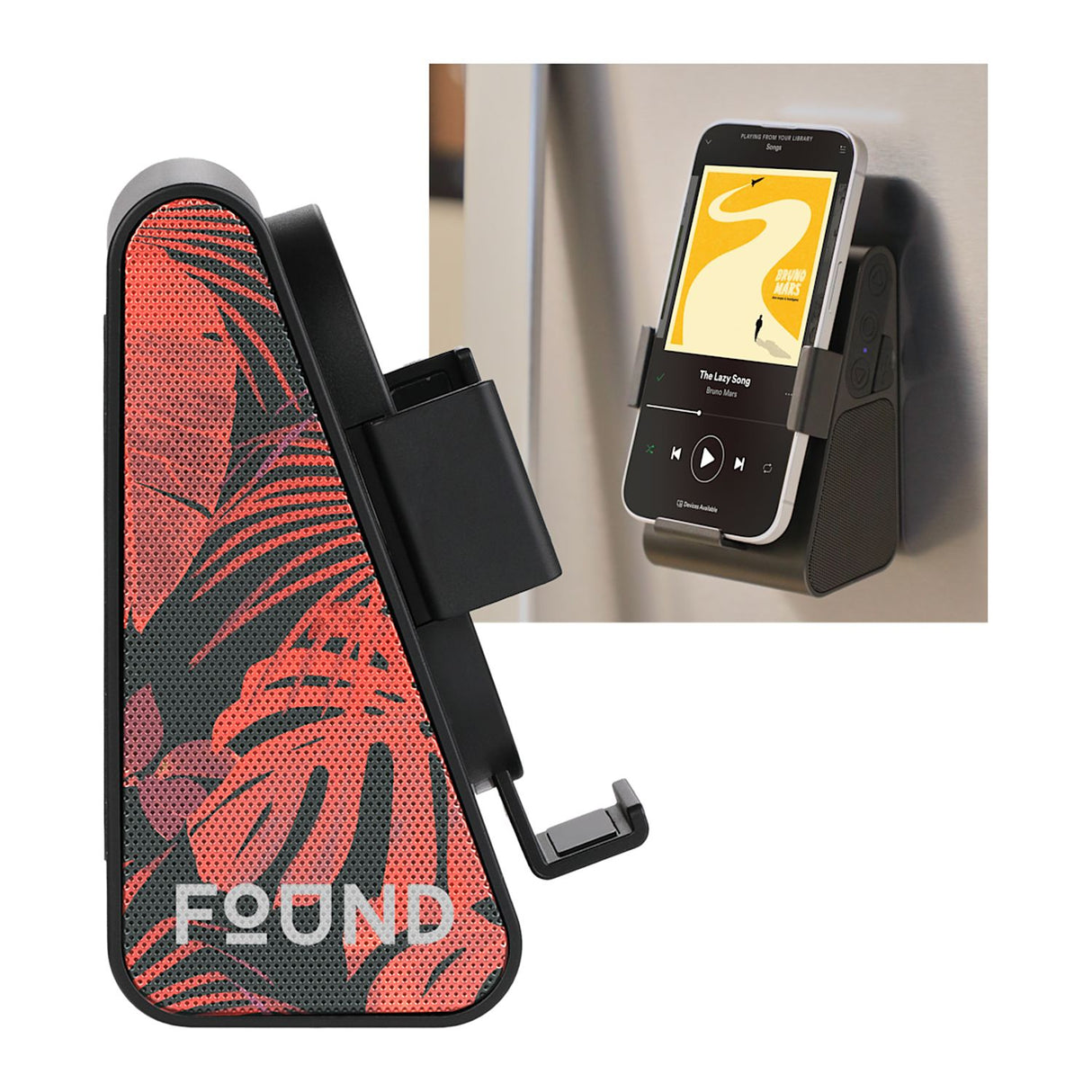 Phone Grip Outdoor Magnetic Bluetooth Speaker