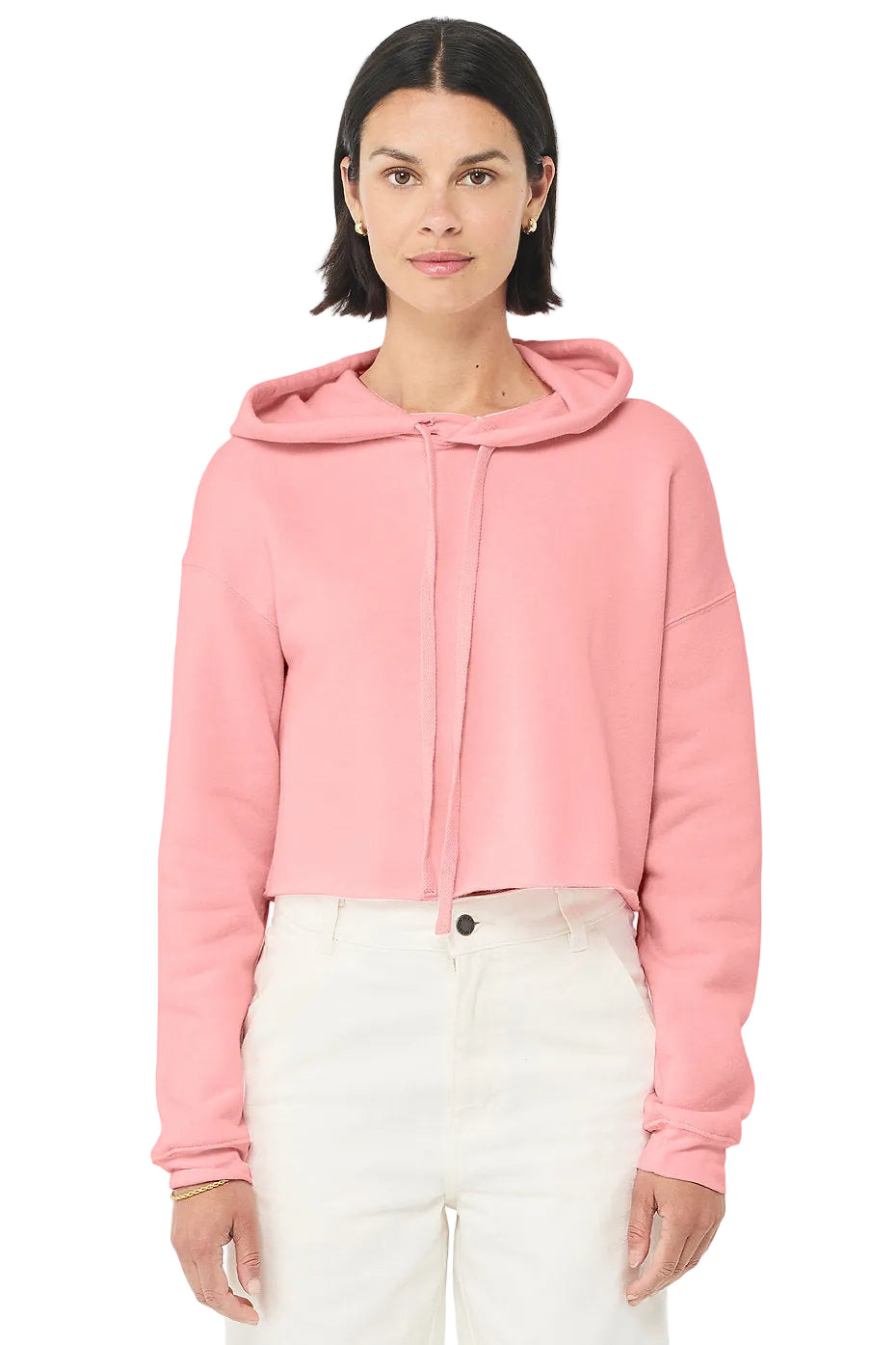 Bella+Canvas® Women's Cropped Fleece Hoodie