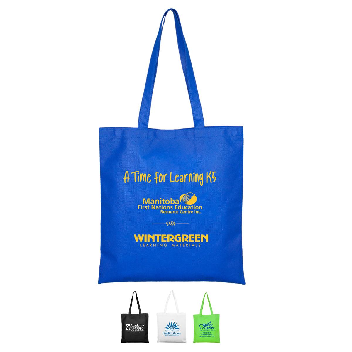 "Catalina" Day Tote & Shopping Bag w/Hook & Loop Fastener
