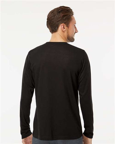 M&O® Poly-Blend Long Sleeve T-Shirt