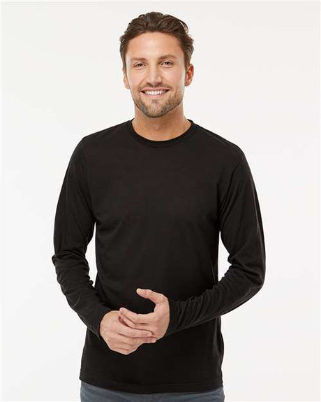 M&O® Poly-Blend Long Sleeve T-Shirt