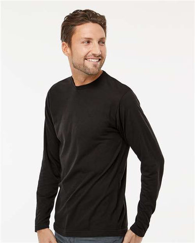 M&O® Poly-Blend Long Sleeve T-Shirt