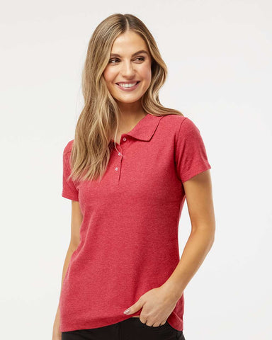 M&O Women's Soft Touch Polo
