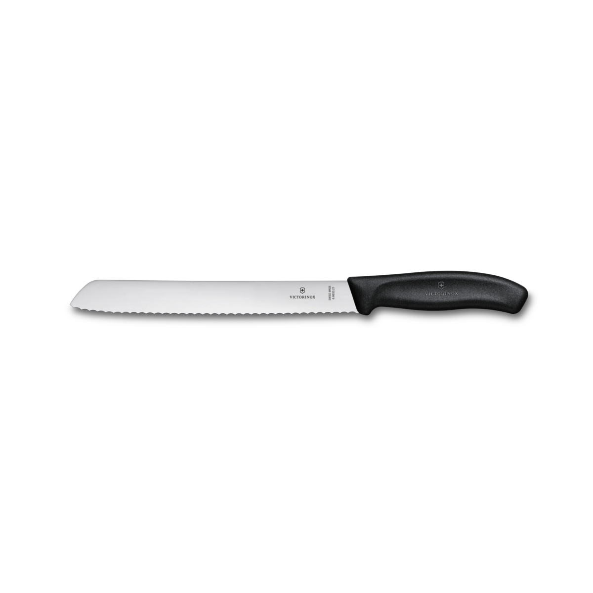 Swiss Classic Bread, 8¼" Serrated Blade Black