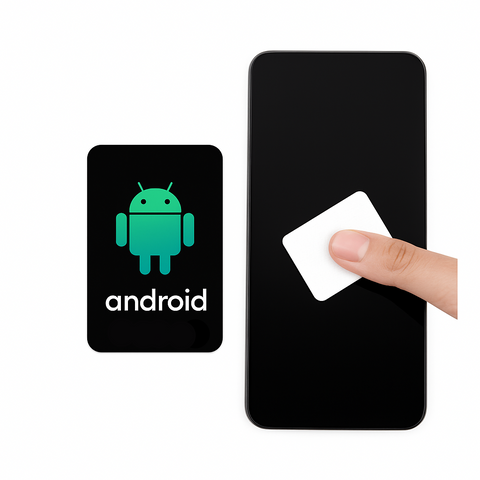 Dye-Sublimated Screen Cleaner Sticker w/Backer Card