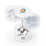 Tower of Clips & Push Pins