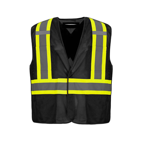 Sentinel Mesh HiVis 5 Point Tearaway Vest Dual Sized