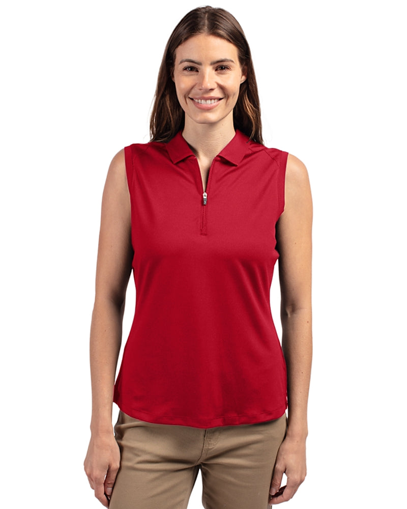 Cutter & Buck Forge Stretch Womens Sleeveless Polo