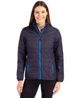 Cutter & Buck Rainier Primaloft Womens Eco Full Zip Hybrid Jacket