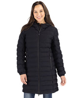 Cutter & Buck Mission Ridge Repreve Eco Insulated Womens Long Puffer Jacket