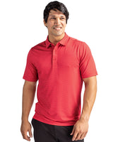 Cutter & Buck Forge Pencil Stripe Stretch Mens Big and Tall Polo