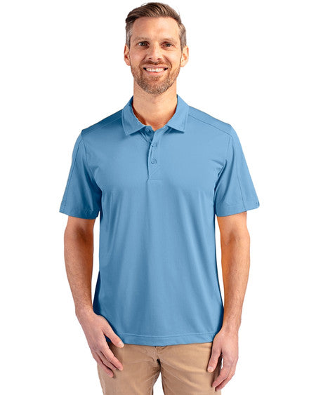 Cutter & Buck Prospect Textured Stretch Mens Short Sleeve Polo