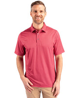Cutter & Buck Pike Banner Print Stretch Mens Polo
