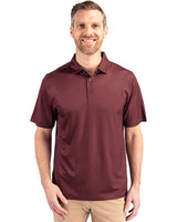 Cutter & Buck Pike Eco Tonal Geo Print Stretch Recycled Mens Polo
