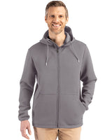 Cutter & Buck Roam Epic Comfort Recycled Mens Full Zip Hooded Jacket