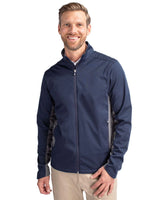 Cutter & Buck Navigate Softshell Mens Big and Tall Full Zip Jacket