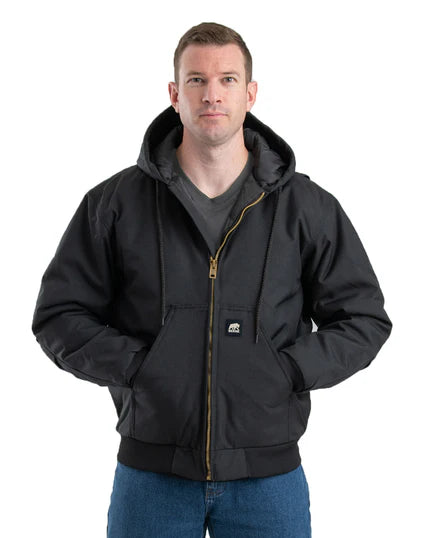 Berne Apparel Men's Tall ICECAP Insulated Hooded Jacket