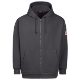 Bulwark FR Men's Fleece FR Zip-Front Hooded Sweatshirt