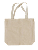 12 oz. Premium Cotton Canvas Shopper Tote Bag