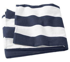Port Authority® Cabana Stripe Beach Towel