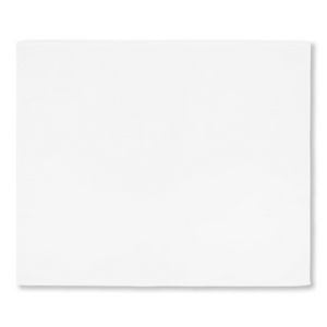 Plush and Cozy Mink Flannel Fleece White Couch sized Blanket, 50x60, Blank Only