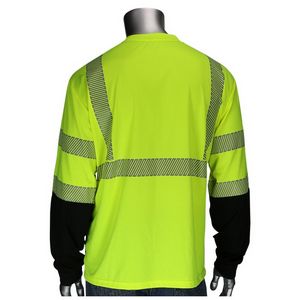 Class 3 Long Sleeve Black Bottom Front T-Shirt