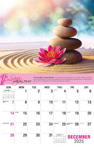 Galleria Wall Calendar 2026 Living Healthy