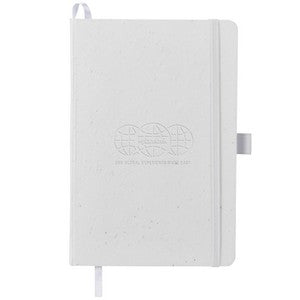 5.5'' x 8.5'' FSC® Recycled Seed Paper Bound Journal