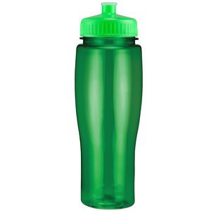 24 Oz. Contour Translucent Bottle w/ Push Pull Lid