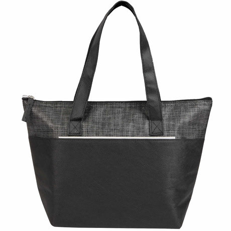 Mist Recycled 9-Can Non-Woven Tote Cooler