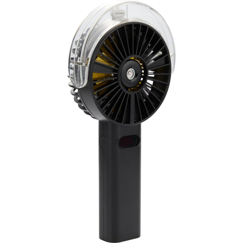 Rechargeable Portable LED Fan with Water Mist