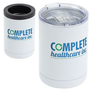 Coventry 12 oz Vacuum Insulated Stainless Steel Tumbler + Can Cooler