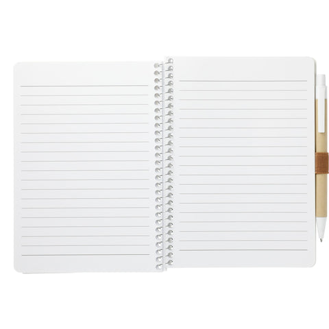 5'' x 7'' FSC® Mix Spiral Notebook with Pen