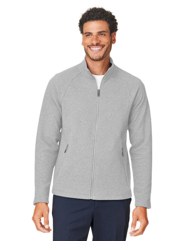 North End® Men's Spirit Textured Full-Zip