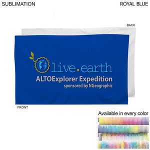 000573 Plush and Soft Velour Terry Cotton Blend Colored Hand, Fitness Towel, 15x25, Sublimated