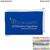 000573 Plush and Soft Velour Terry Cotton Blend Colored Hand, Fitness Towel, 15x25, Sublimated