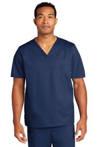 WonderWink® Unisex WorkFlex™ Chest Pocket V-Neck Top