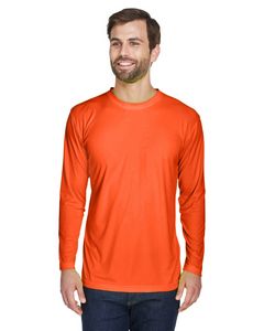 ULTRACLUB Adult Cool & Dry Sport Long-Sleeve Performance Interlock T-Shirt
