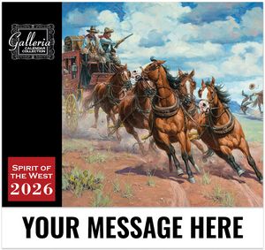 Galleria Wall Calendar 2026 Spirit of the West