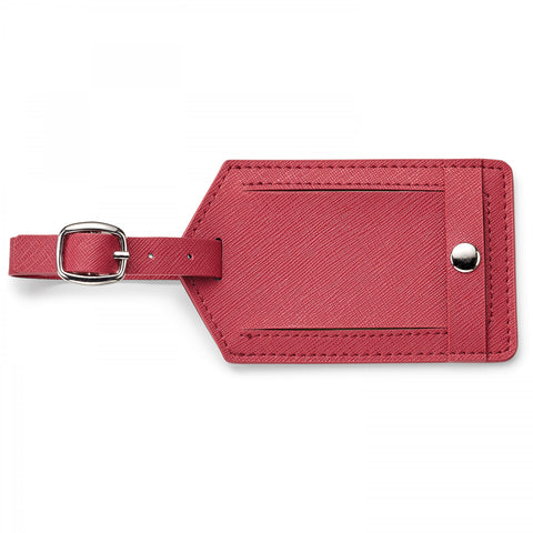 Toscano Genuine Leather Luggage Tag