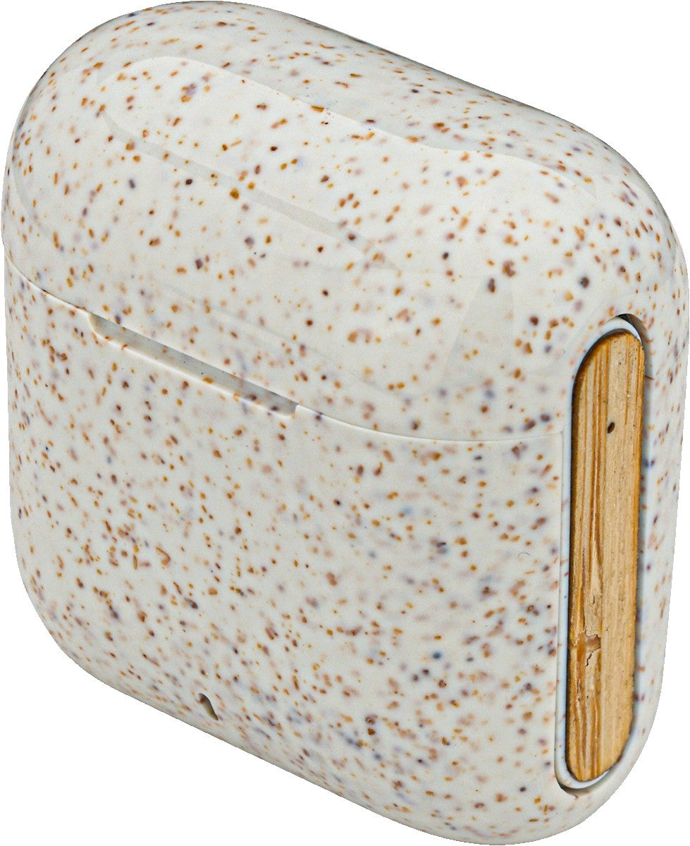 EarthTrendz Wheat Straw & Bamboo Earbuds & Case