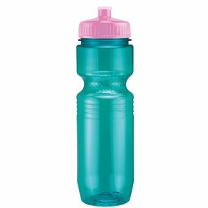 26 Oz. Translucent Jogger Bottle w/ Push Pull Lid