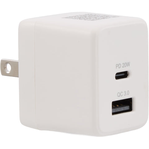 ETL Listed 20W Dual USB-A and C Wall Charger