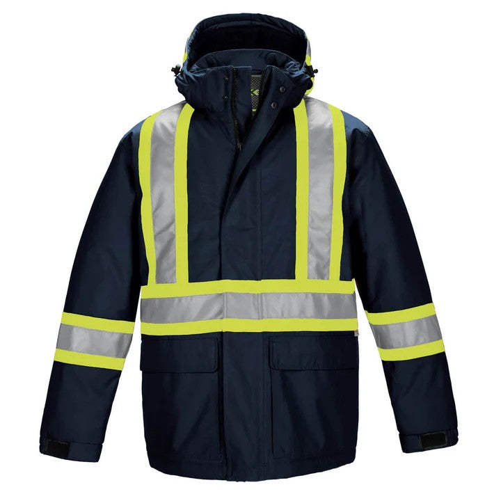 Navy Blue/Silver/Yellow