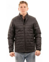 Burnside Adult Box Quilted Puffer Jacket